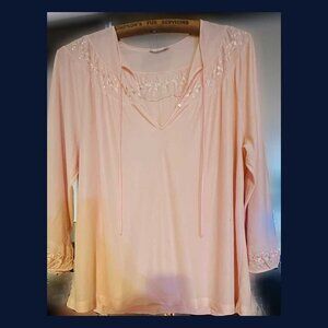 Vintage 1950s Classic Silk Underwear The Loveliest Lingerie Babydoll Top